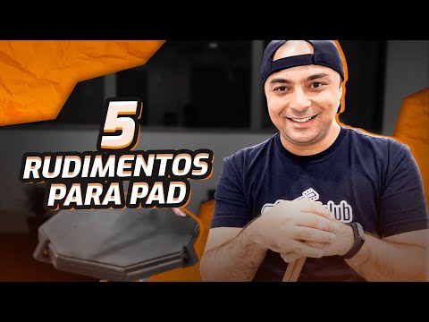 5 RUDIMENTS ON THE PAD TO TRAIN AT HOME