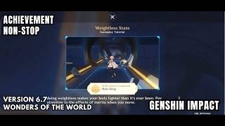 [Genshin Impact Achievement] Non-Stop: Take A Trip Through A Zero-Gravity Environment For First Time