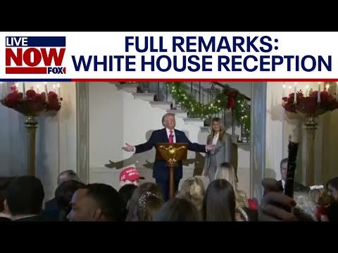 Video | Full Remarks: White House Christmas reception