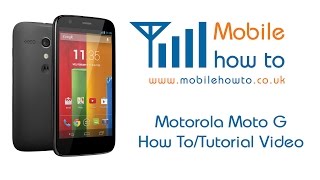 How To Delete SMS/Text/Picture Messages - Motorola Moto G