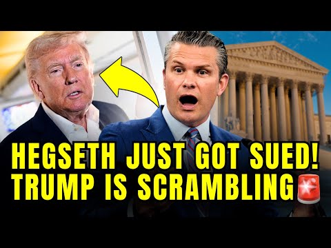 🚨Pete Hegseth Just LOST IT As New Lawsuit Against Him GOES PUBLIC