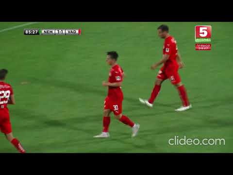 UEFA Conference League. T. Golliard goal (Neman 1:1 Vaduz)