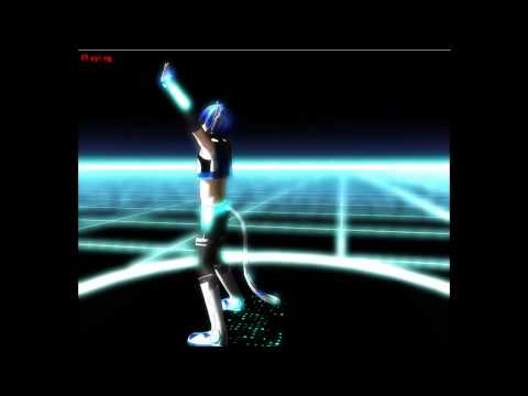 [MMD] kaito dancing and singing to paralyzer!!!!! :D