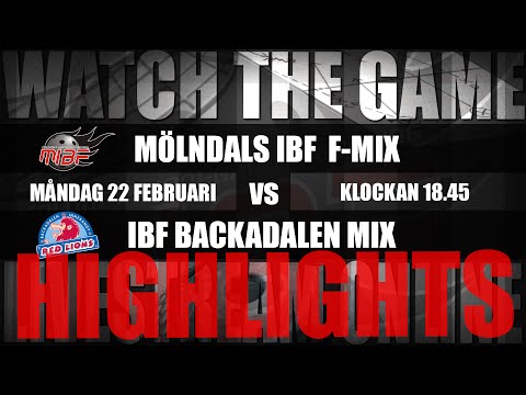 F-Mix: Highlights Mölndals IBF F98 - IBF Backadalen Mix