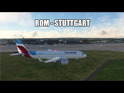 Eurowings A320 nach Stuttgart! Flight Simulator LIVE!