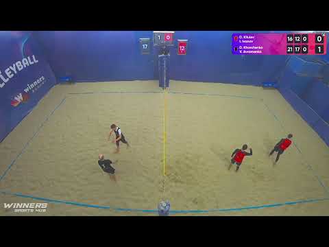 23:20 D. Kliuiev / I. Ivanov - D. Kharchenko / V. Avramenko 13.01.2023 | Winners Beach Volleyball