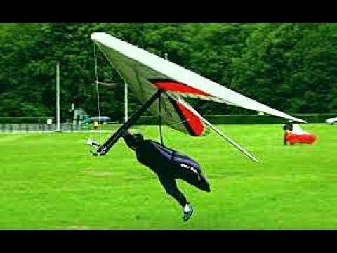 How to approach and land a hang glider