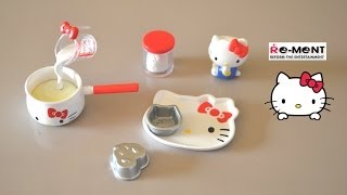 preview picture of video 'Re-ment Hello Kitty I Love Cooking Set   Theme 6 of 8'