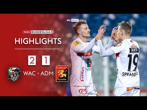 tipico Bundesliga, 17. Runde: Wolfsberger AC - Flyeralarm Admira