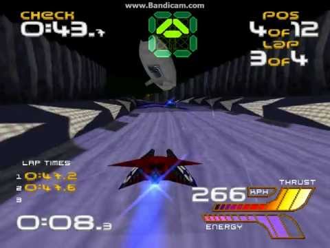 WipEout 2097 Gameplay Part 4 - Challenge I: Phantom Challenge