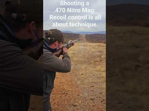 My African PH let me shoot his .470 Nitro Mag. which is considered a heavy kicker.