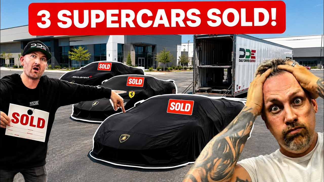 We Sold Our Favorite Supercars…