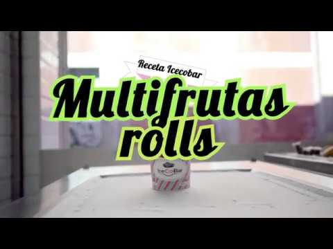 Iceroll - Helado con Multifrutas 🥝🍌🍓
