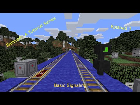 Simple Signaling | Railcraft: A Tutorial Series Ep1
