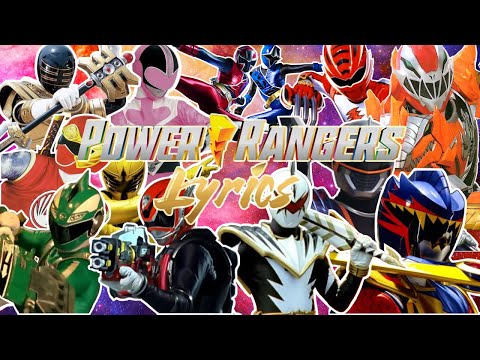 Every Power Rangers Theme Song with Lyrics!