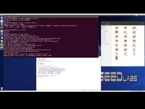 Return-To-Libc Attack SEED Labs Solution