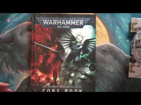 Warhammer 40K 9th Edition Core Rule Book UNBOXING!
