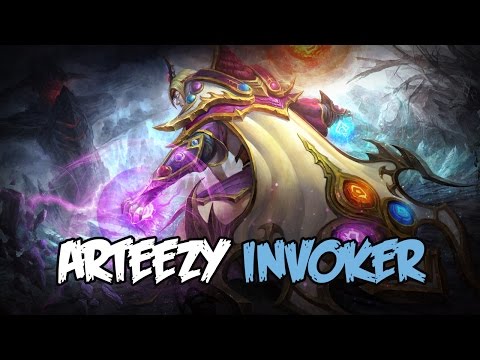 |DOTA2| Arteezy plays Invoker |PUB Game|