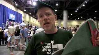 Sanders Supporter Explains Robin Hood Tax