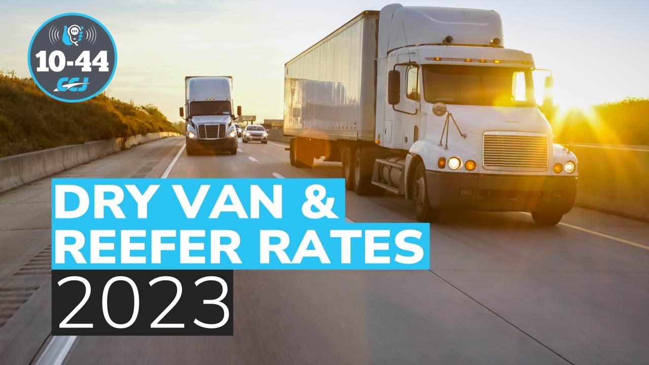 What should carriers expect from dry van and reefer rates in 2023?