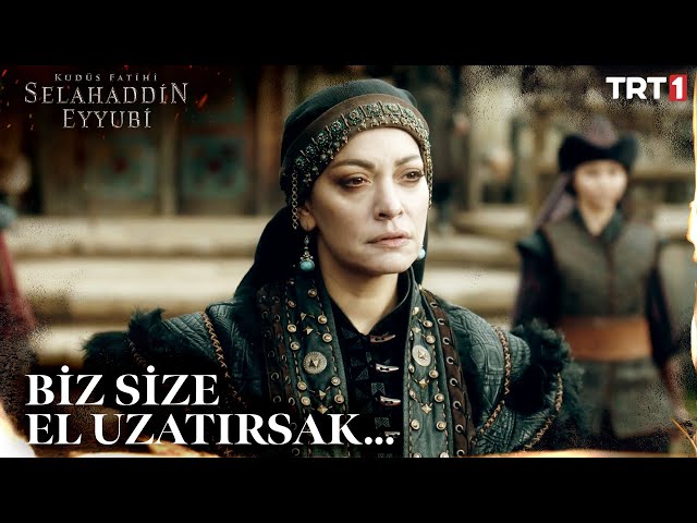 İsmet Hatun Gözdağı Verdi - Kudüs Fatihi Selahaddin Eyyubi 6. Bölüm