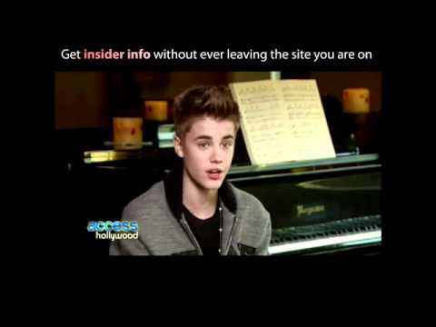 Justin Bieber speaking about Mariah Carey