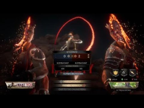 Trash talker got beat by scorpion MK11