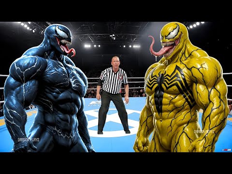 VENOM VS YELLOW VENOM - EPIC BATTLE