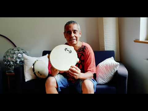 Pandeiro Luthier - Contemporanea 10" Naturfell / hide head A341512 Dudu Tucci