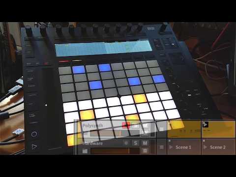 Push4Bitwig 11 (DrivenByMoss 3.20) - Poly Sequencer & Piano roll