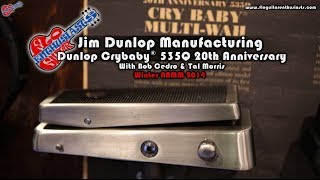Video thumbnail for NAMM 2014: Crybaby 535q 20th Anniversary Wah Wah with Bob Cedro and Tal Morris by sillennium