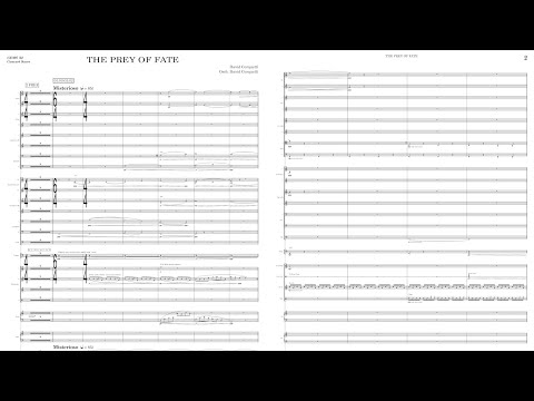 The Prey of Fate - David Cerquetti (Conductor Score)