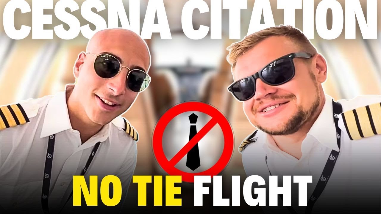 NO TIE FLIGHT Cessna Citation Jet: Fuerteventura – Valencia