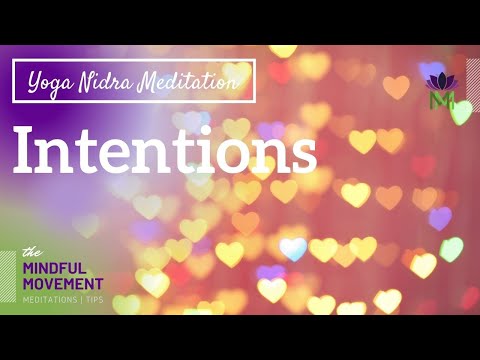 Connect with Your Heart’s Desire & Intentions Yoga Nidra Meditation NSDR | Mindful Movement