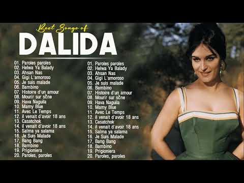 Dalida Les Plus Grands Succès 2022 - Les plus belles chansons de Dalida