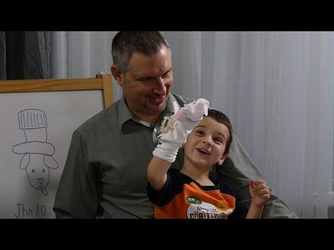 May 3rd -Sheep sock puppet