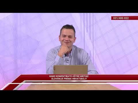 TV REPLIKA 25.08.2020. - KAKO KOMENTIRATE OŠTRE KRITIKE SLOVENIJE PREMA HRVATSKOJ?
