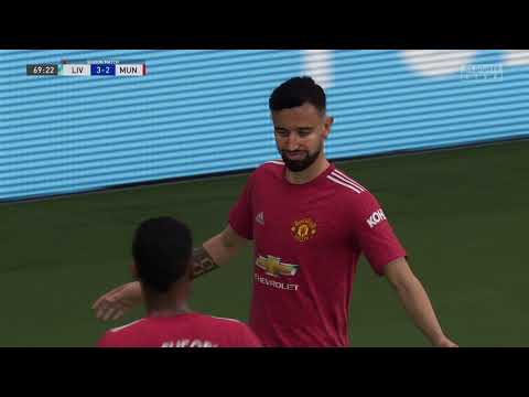 Bruno Fernandes Freekick Vs Liverpool Fifa 21 Ps5 Gameplay