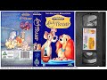 Lady And The Tramp 1955 17th August 1998 UK VHS