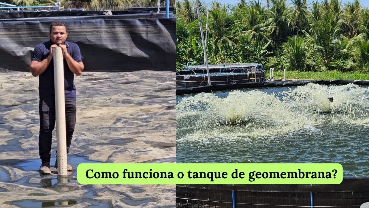 Como funciona o tanque de geomembrana?