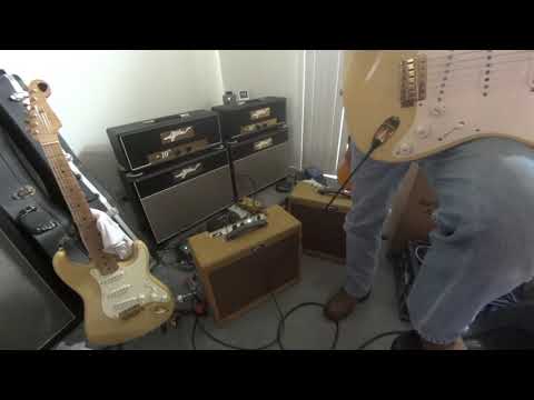 A pair of Gjika Supertweeds - single ended combo amps - saying goodbye to the prototypes...