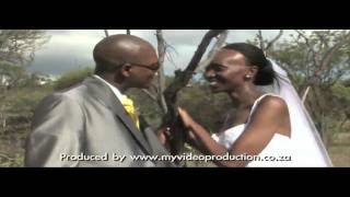 preview picture of video 'Wedding sample Lerato & Thabang at Zebra Country Lodge.mov'