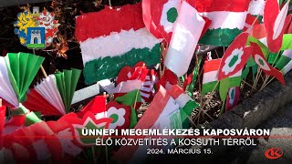 Ünnepi megemlékezés Kaposváron