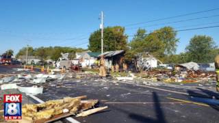 Miracle rescue after house explosion