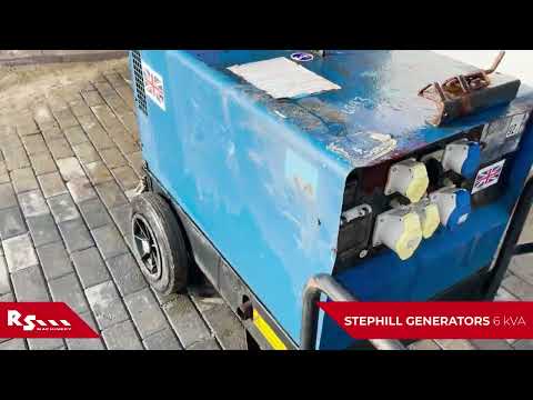 STEPHILL GENERATOR 6 kVA