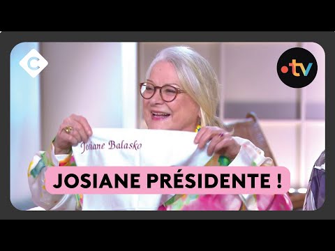 Josiane Balasko & Denis Podalydès : une table présidentielle !