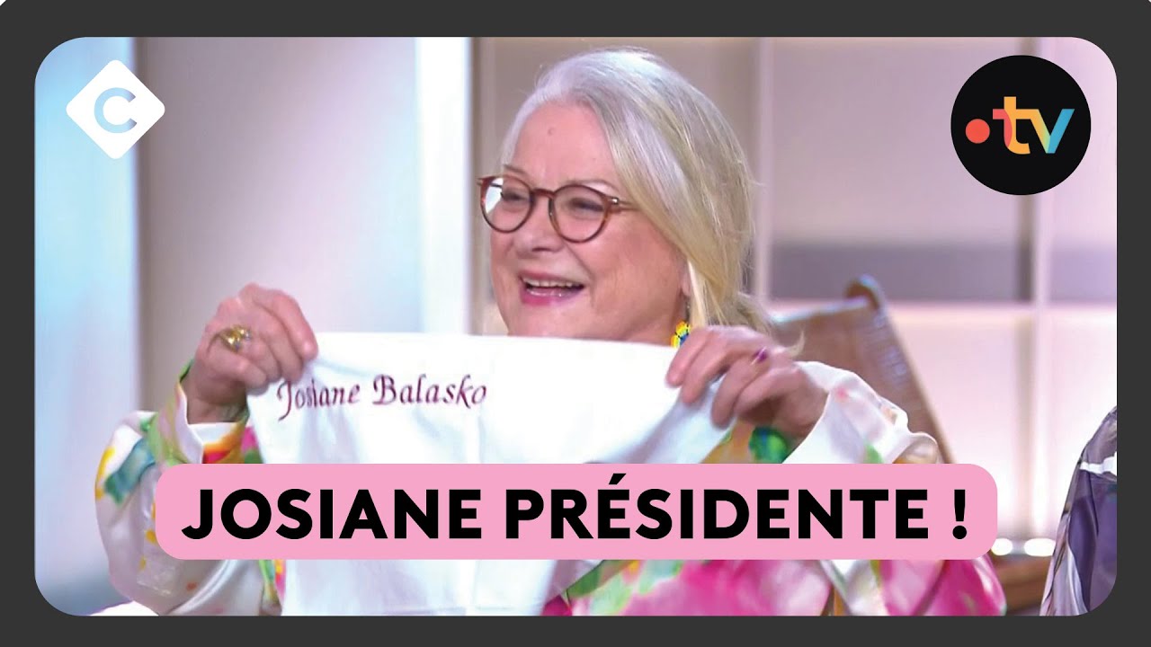 Josiane Balasko & Denis Podalydès : une table présidentielle !