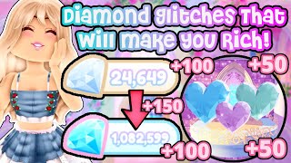 These 3 Diamond Glitches Will Make You Rich Fast Royale High Diamond Farming