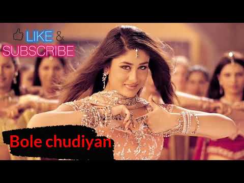 Bole Chudiyan Best Lyric - K3G|Amitabh|Shah Rukh Khan|Hrithik|Kajol|Kareena|Alka Yagnik