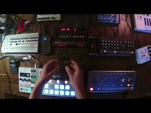 TR-09 JX-03 TT-606 FM PO-28 PO-35 - Live Trip Hop Jam - 2018-06-07